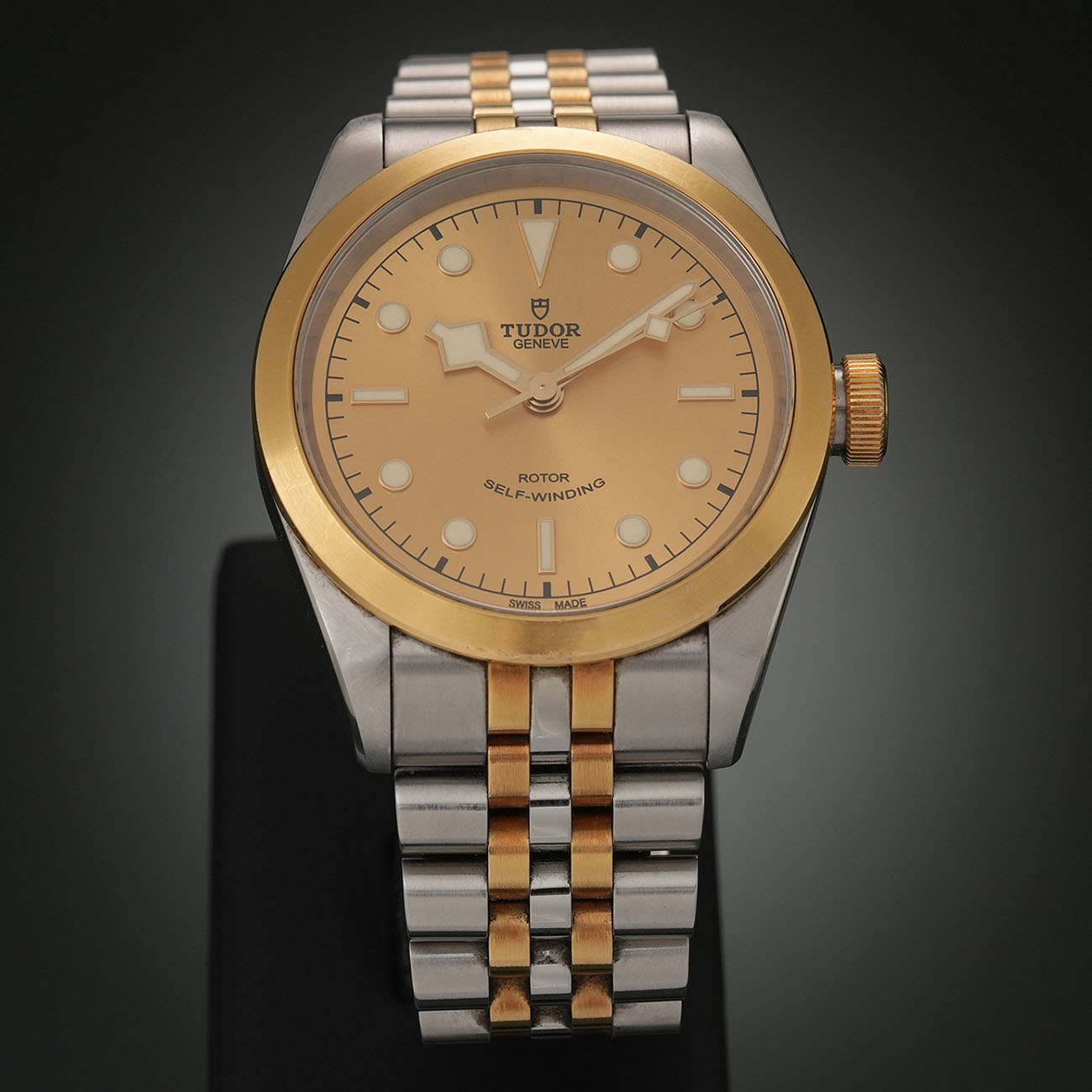 TUDOR(USED)튜더 블랙베이 콤비 79543