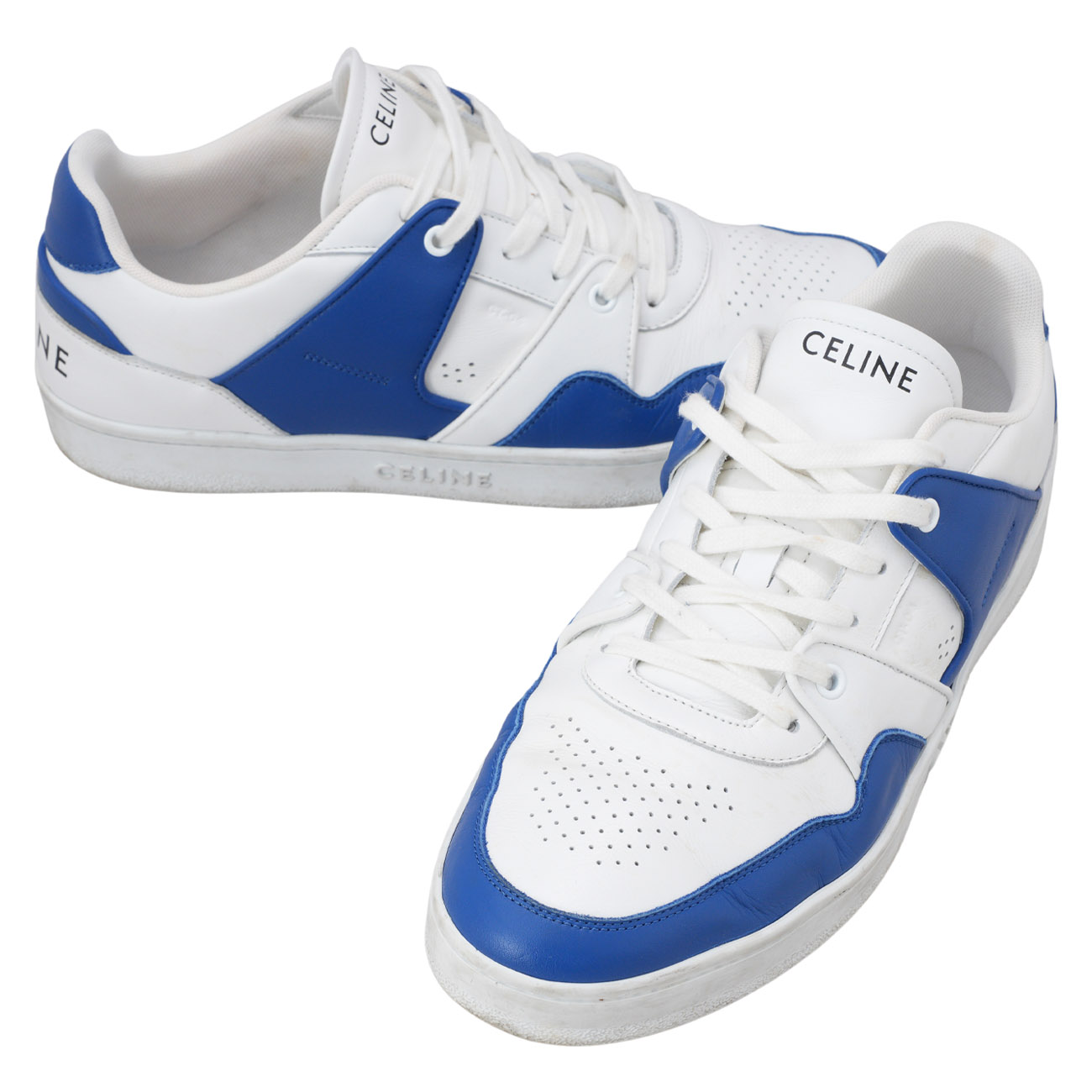 CELINE(USED)셀린느 CT 04 로우 레이스업 스니커즈 #43