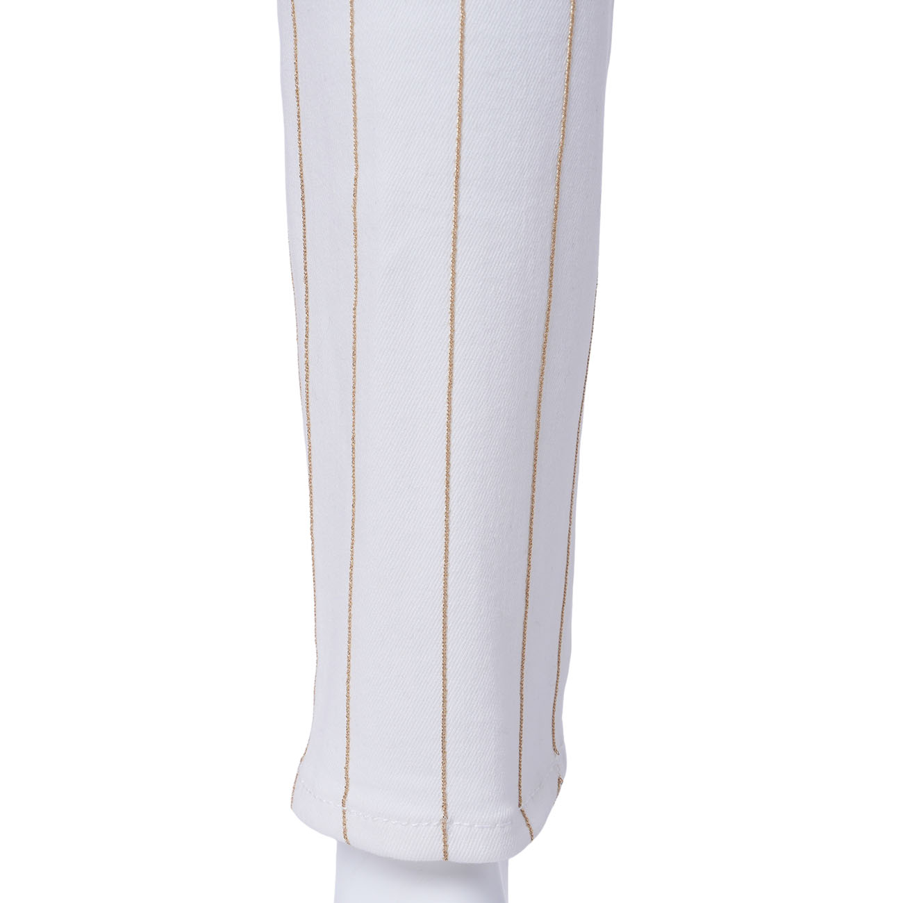 CHANEL(USED)샤넬 P63150 화이트 스키니 진 #36