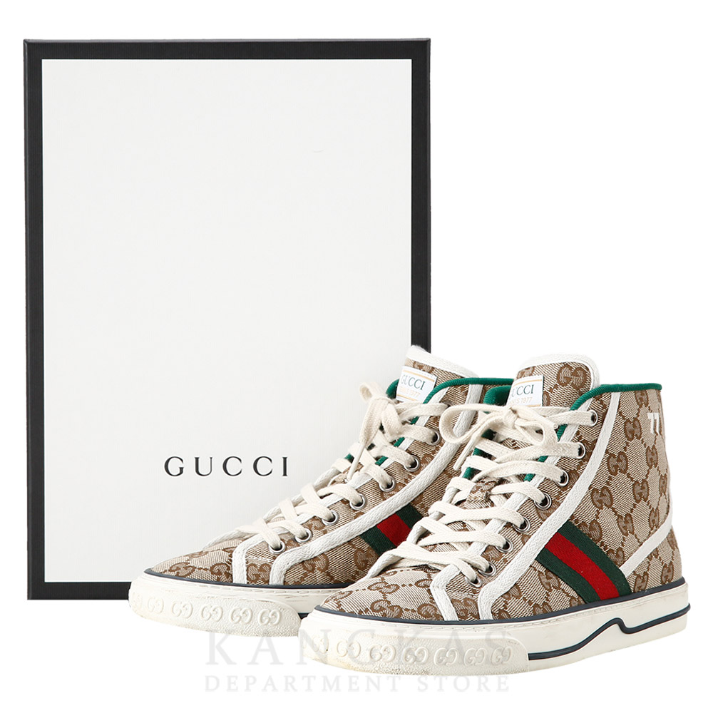 GUCCI(USED)구찌 627838 하이탑 스니커즈#37