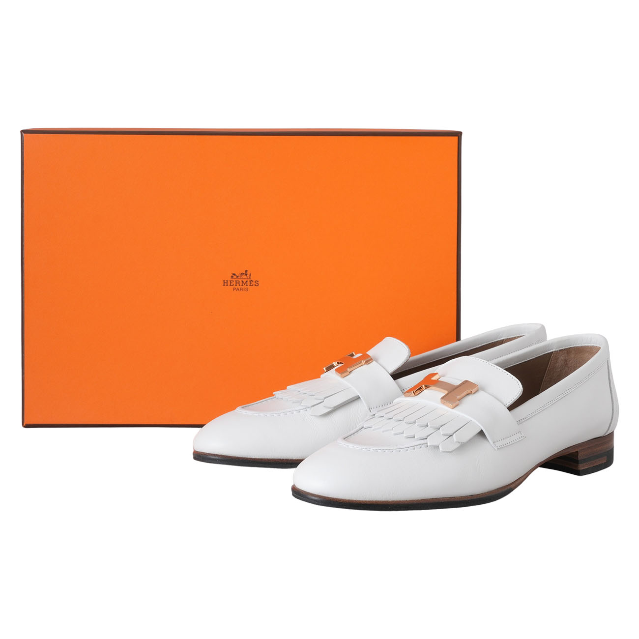 HERMES(USED)에르메스 모카신 로얄 로퍼 #36.5